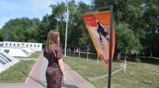 В Борисоглебске неизвестные повредили 8 баннеров на территории комплекса «Родина-Мать»
